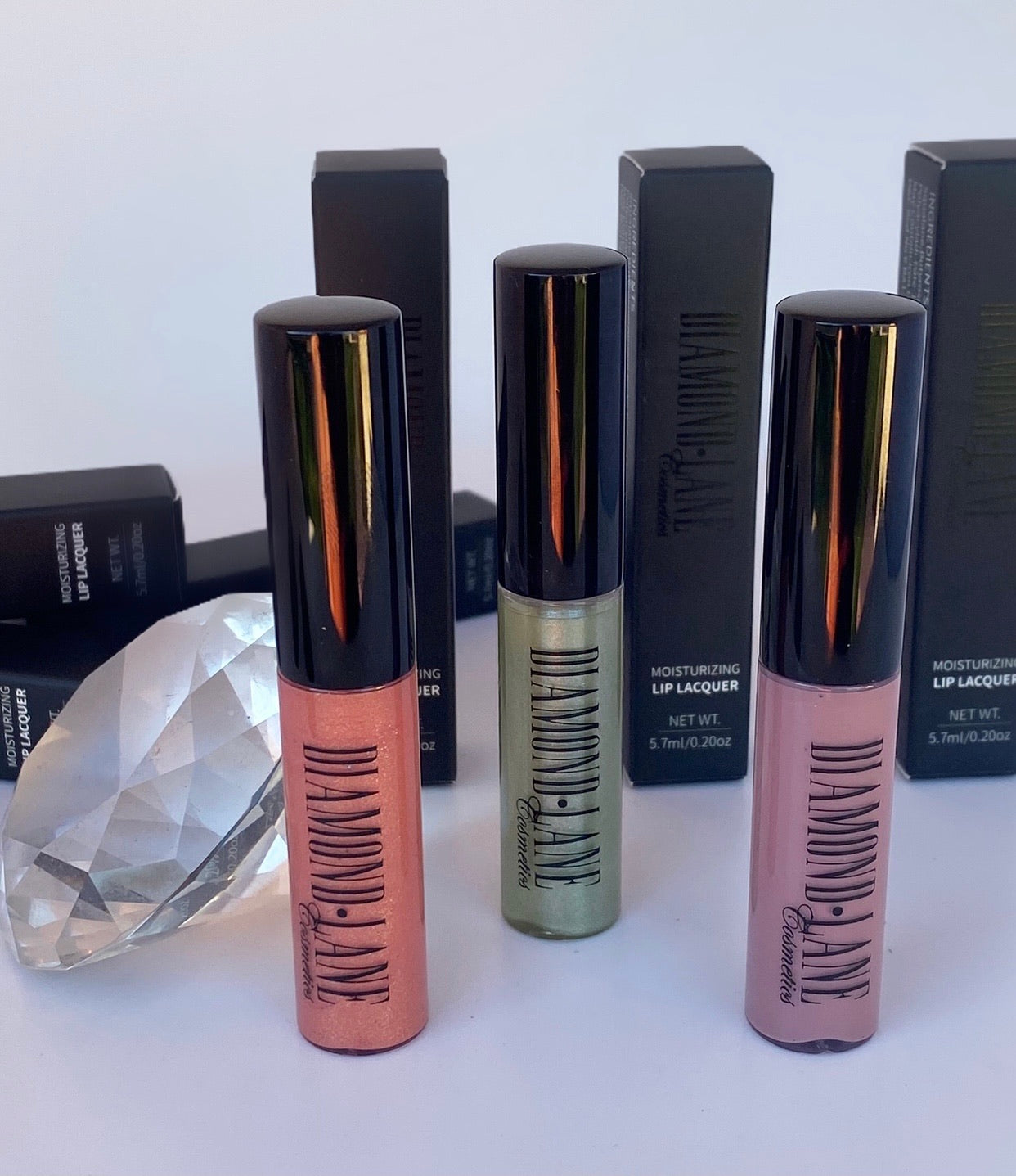 Moisturizing Lip Lacquer Trio Set